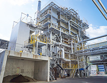 発電用ボイラ（エコ発電所）